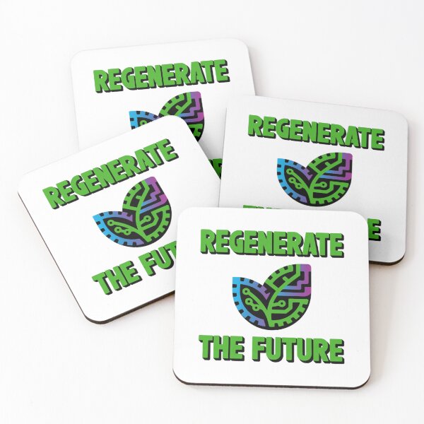 Item preview, Modern Regenerate Future Green Tech Design For Environmental Progress designed and sold by chattsuede.