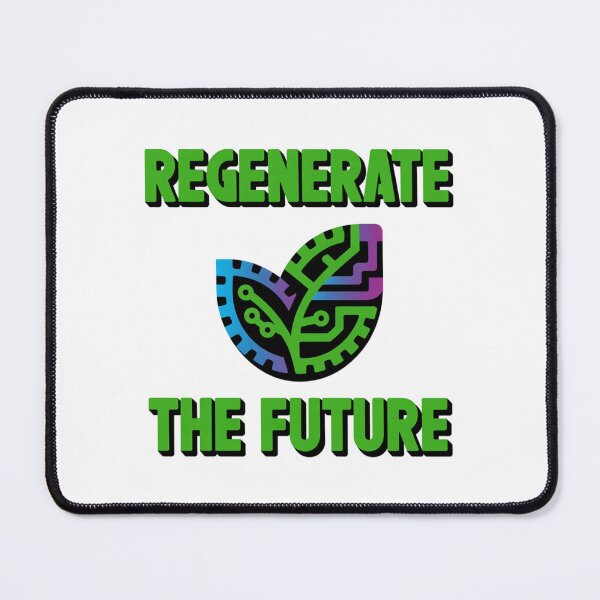 Item preview, Modern Regenerate Future Green Tech Design For Environmental Progress designed and sold by chattsuede.