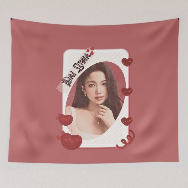 Item preview, Dai Luwa (戴露娅) Chinese Actress Cdrama China Entertainment  Chinese Actor Cdrama Chinese Entertainment Card Red Aesthetic Collage Design designed and sold by AJUNICE STUDIO.
