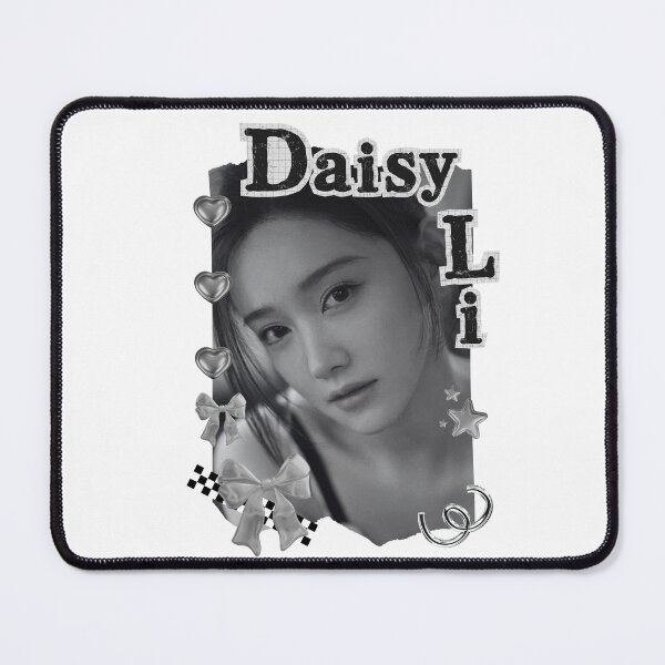Item preview, Daisy Li – Li Weiwei Li Muchen (李微微) Chinese Actress Cdrama China Entertainment Black and White Collage Digital Art Portrait designed and sold by AJUNICE STUDIO.