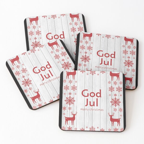 Item preview, Red White Nordic Winter Folk Motifs designed and sold by ChicTrendz.