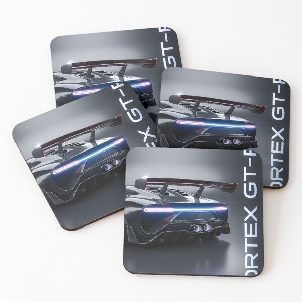Item preview, Vortex GT-RX Supercar Poster – Futuristic Hypercar Rear View Art designed and sold by AbstractAuraArt.
