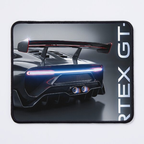 Item preview, Vortex GT-RX Supercar Poster – Futuristic Hypercar Rear View Art designed and sold by AbstractAuraArt.
