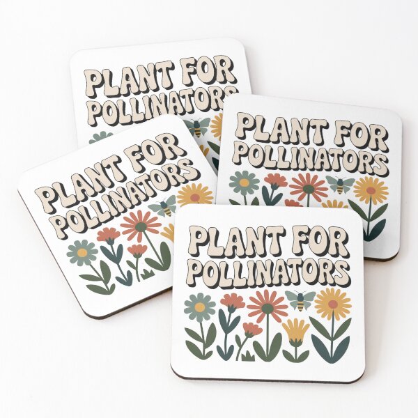 Item preview, Retro Plant For Pollinators Groovy Nature Lover designed and sold by chattsuede.