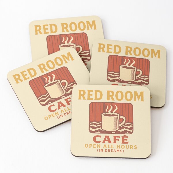 Item preview, Red Room Café – Open All Hours (In Dreams) designed and sold by peaknerd.