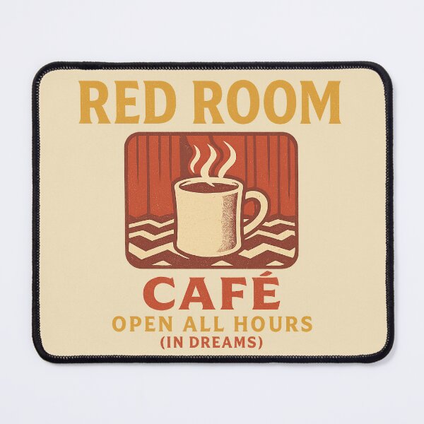 Item preview, Red Room Café – Open All Hours (In Dreams) designed and sold by peaknerd.
