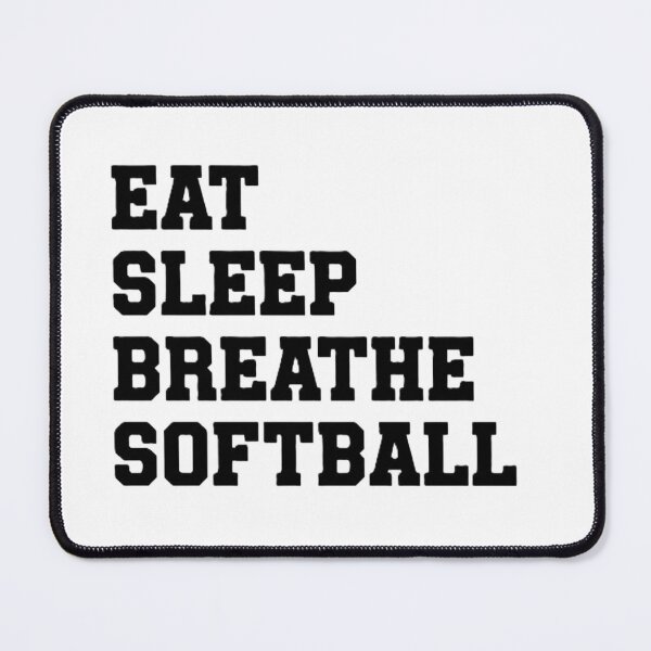 Item preview, Eat Sleep Breathe Softball designed and sold by TiffanyTTees.