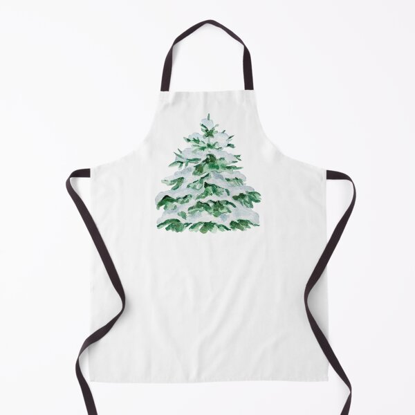 Item preview, Watercolor Snowy Christmas Tree – Winter Forest Holiday Art designed and sold by lea-lani.