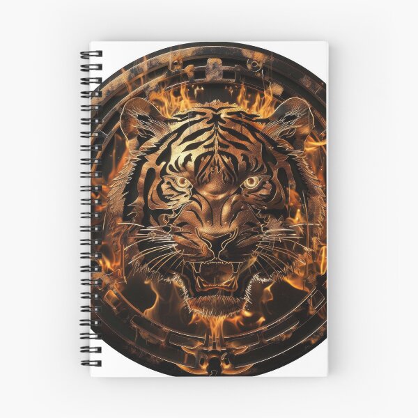 Item preview, Fierce Fire Tiger in Mech Frame designed and sold by Daagath.
