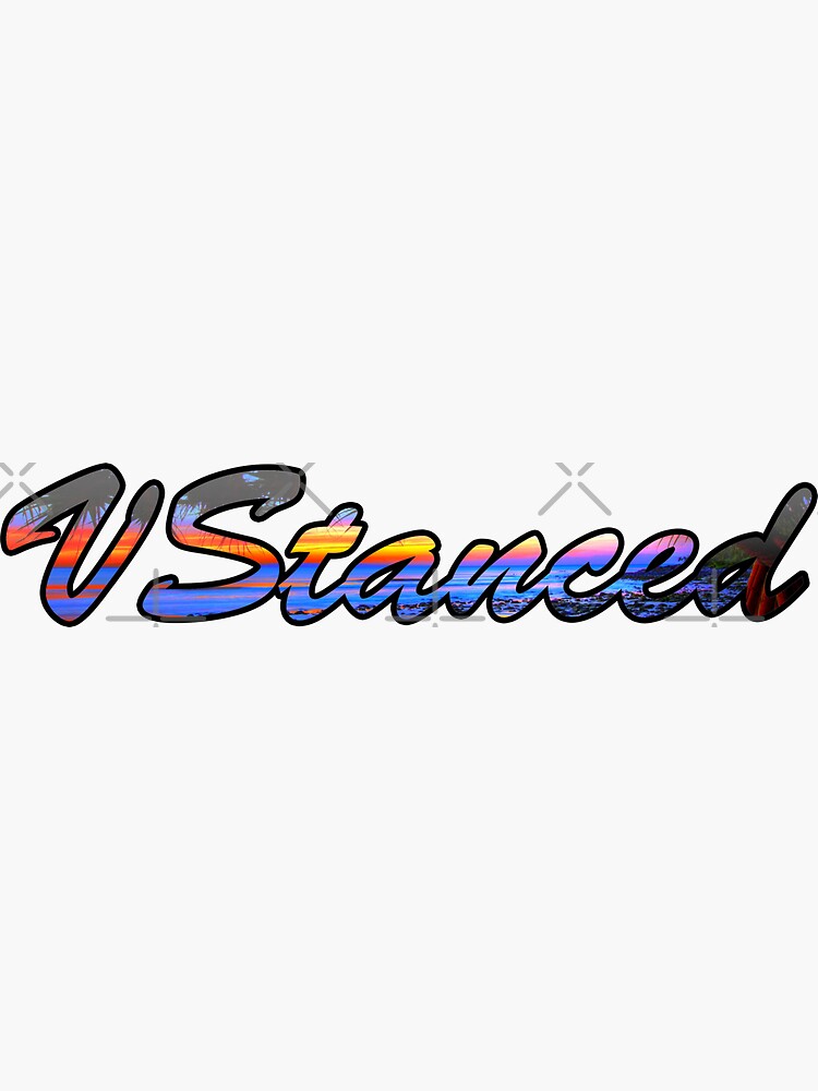 VStanced Palm Beach - Sticker by BBsOriginal