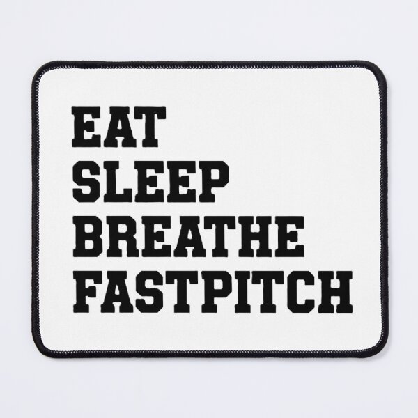 Item preview, Eat Sleep Breathe Fastpitch designed and sold by TiffanyTTees.