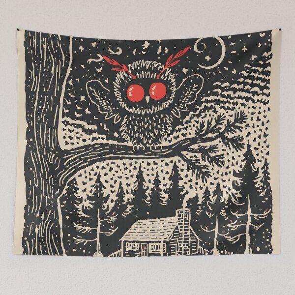 Item preview, Cozy Mothman Night designed and sold by Bal Drops.