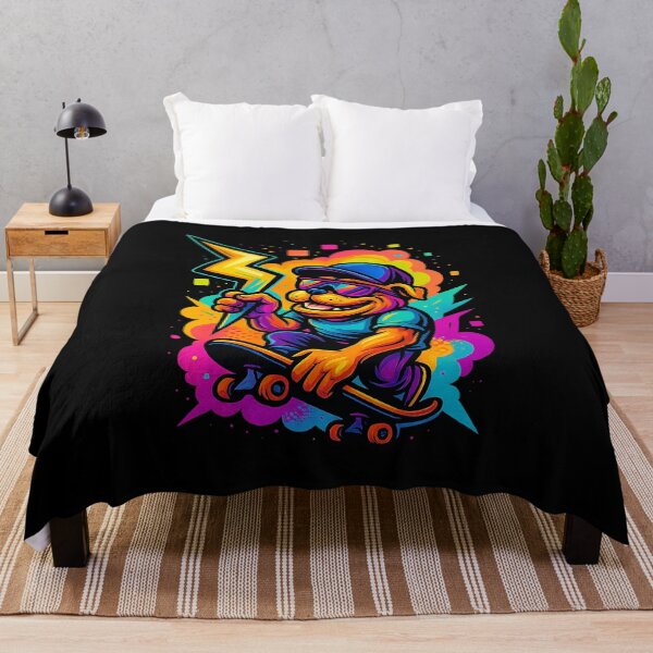 Item preview, Skater Bulldog Holding Lightning — Funky Power Ride | Meta Mirage Series designed and sold by Meta Mirage .