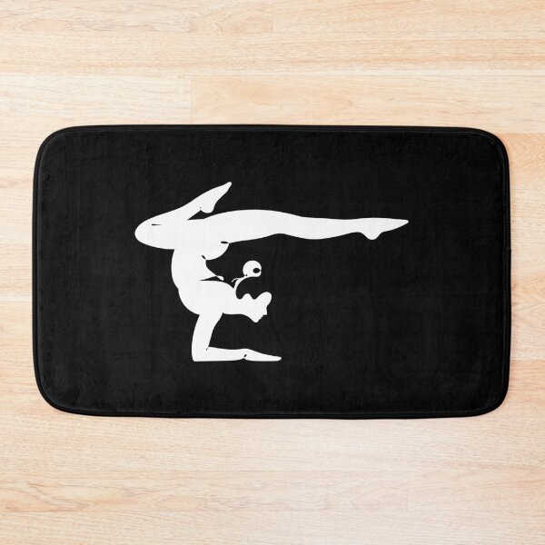 Item preview, White Aesthetic Scorpion Pose – Vrschikasana – Shadow Art designed and sold by altandesign.