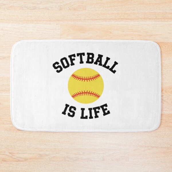 Item preview, Softball Is Life WB designed and sold by TiffanyTTees.