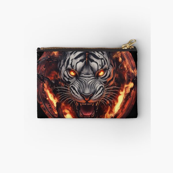 Item preview, Chains of Fire White Tiger designed and sold by Daagath.