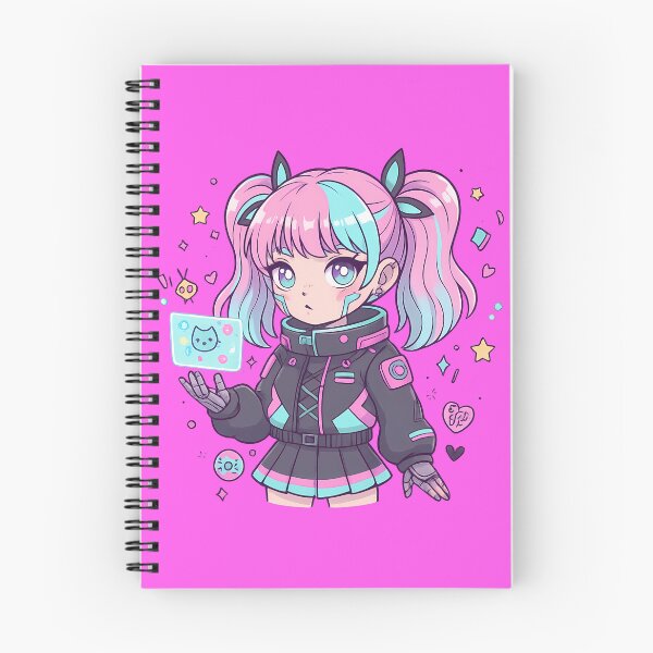 Item preview, Kawaii Anime Girl designed and sold by FlowPrintStudio.