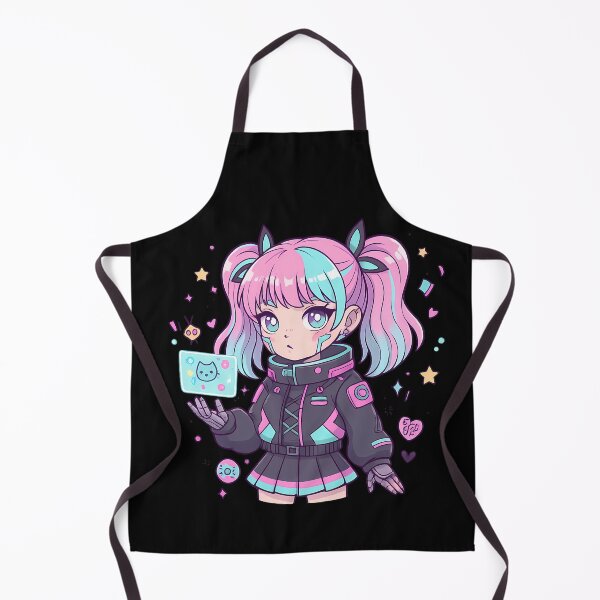 Item preview, Kawaii Anime Girl designed and sold by FlowPrintStudio.