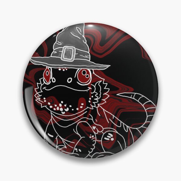 Item preview, Bearded dragon wearing witchy hat designed and sold by Addie0586111.