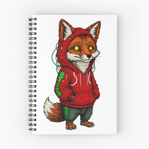 Item preview, The Cyborg Fox designed and sold by krabbaraban.
