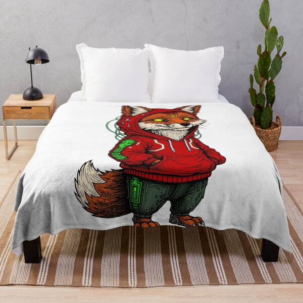 Item preview, The Cyborg Fox designed and sold by krabbaraban.