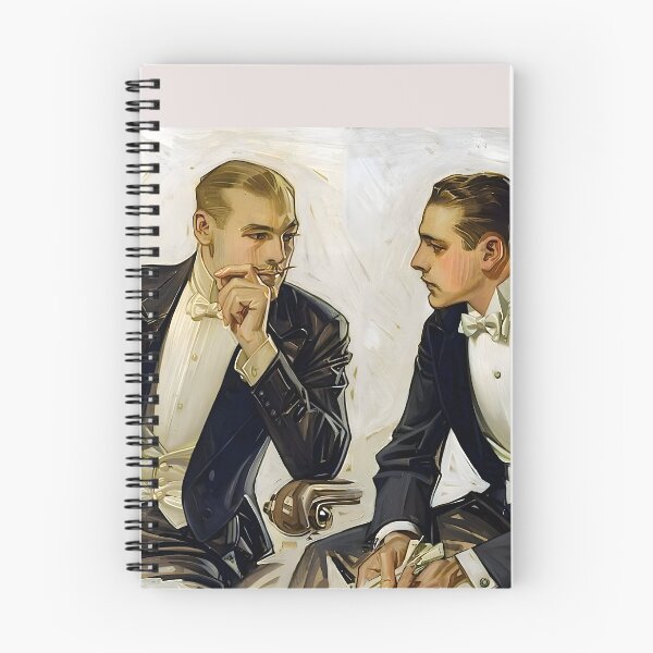 Item preview, Gentlemen in Tuxedos - J.C. Leyendecker designed and sold by Jon-Baran.