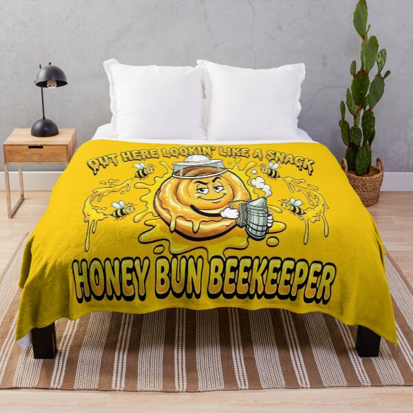 Item preview, Out Here Lookin’ Like a Whole Snack – Honey Bun Beekeeper designed and sold by Teeshart.
