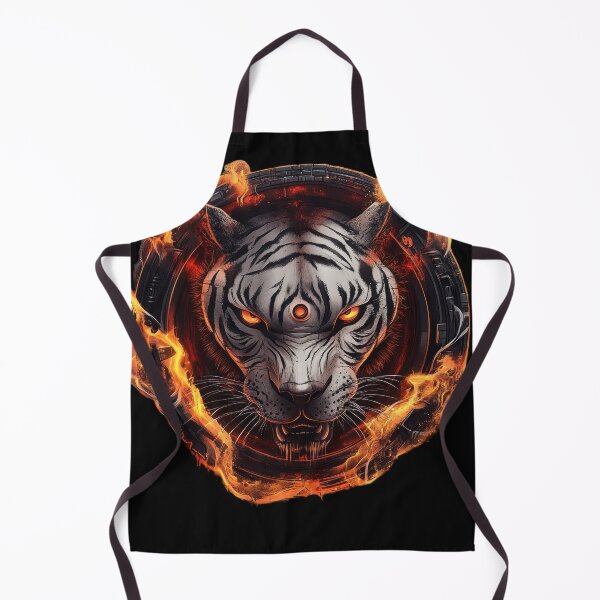 Item preview, Third Eye Cyber White Tiger designed and sold by Daagath.