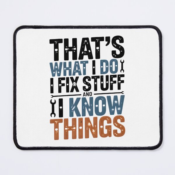 Item preview, Modern Minimal Fix Stuff Quote – Clean Repair Design designed and sold by CalmDownZone ⭐️⭐️⭐️⭐️⭐️.