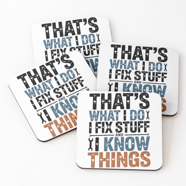 Item preview, Modern Minimal Fix Stuff Quote – Clean Repair Design designed and sold by CalmDownZone ⭐️⭐️⭐️⭐️⭐️.