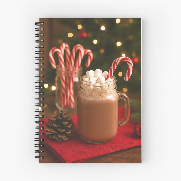 Item preview, Chocolate Milk with Peppermint Sticks designed and sold by WJ Cozy Creations.