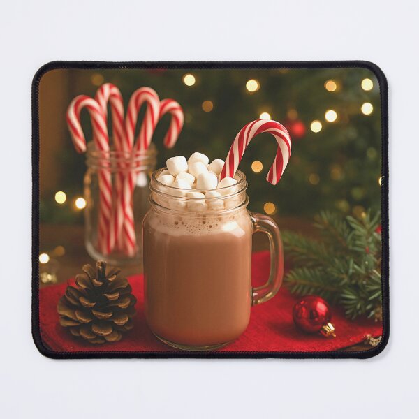 Item preview, Chocolate Milk with Peppermint Sticks designed and sold by WJ Cozy Creations.
