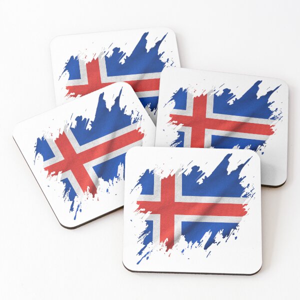 Item preview, Torn Icelandic flag, Icelandic pride designed and sold by Dressyourflag.