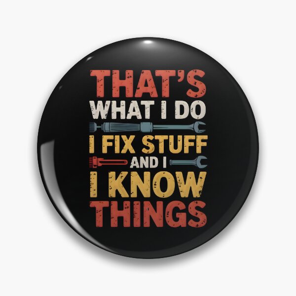 Item preview, Industrial Fix Stuff Quote – Rusty Mechanic Design designed and sold by CalmDownZone ⭐️⭐️⭐️⭐️⭐️.