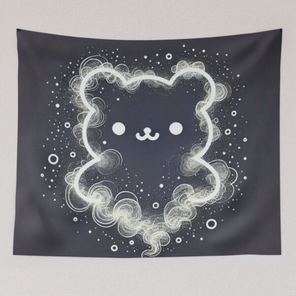 Item preview, Cute Cosmic Bear Kawaii Stardust Glow designed and sold by BigBlueArt.