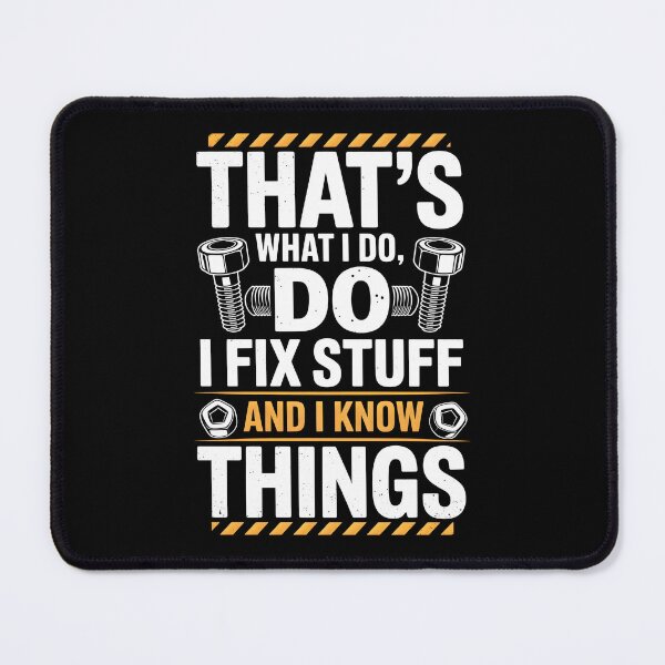 Item preview, Fix Stuff Mechanic Design With Tools – Workshop Quote designed and sold by CalmDownZone ⭐️⭐️⭐️⭐️⭐️.
