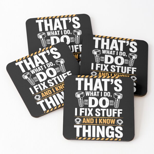 Item preview, Fix Stuff Mechanic Design With Tools – Workshop Quote designed and sold by CalmDownZone ⭐️⭐️⭐️⭐️⭐️.