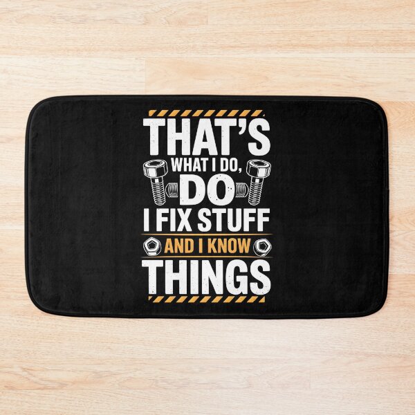 Item preview, Fix Stuff Mechanic Design With Tools – Workshop Quote designed and sold by CalmDownZone ⭐️⭐️⭐️⭐️⭐️.