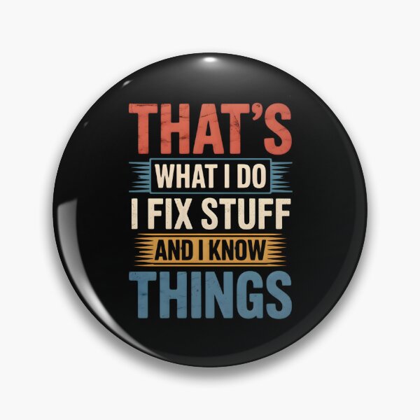 Item preview, Bold Blue & Yellow Fix Stuff Quote – Modern Repair Design designed and sold by CalmDownZone ⭐️⭐️⭐️⭐️⭐️.