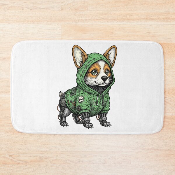 Item preview, Cyborg corgi designed and sold by krabbaraban.