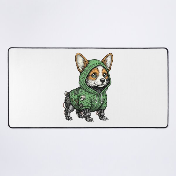 Item preview, Cyborg corgi designed and sold by krabbaraban.