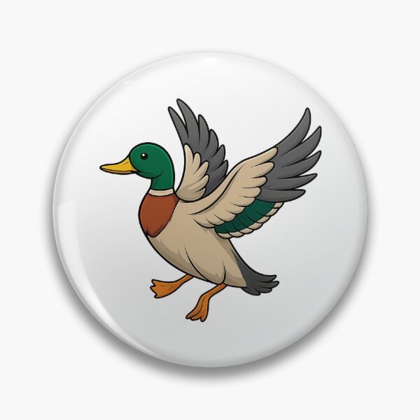 Item preview, Flapping Duck Joy – Transparent Design designed and sold by luckyyouth.