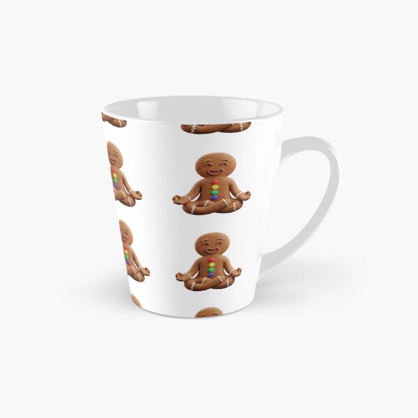 Item preview, Zen Gingerbread Man | Funny Meditation Christmas designed and sold by Rosuma Designs.