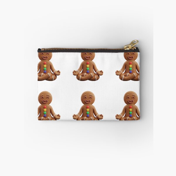 Item preview, Zen Gingerbread Man | Funny Meditation Christmas designed and sold by Rosuma Designs.