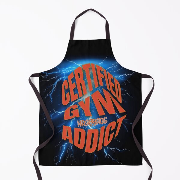 Item preview, Certified Gym Addict | Electric Power Fitness Design by Beak Bros designed and sold by BeakBros.