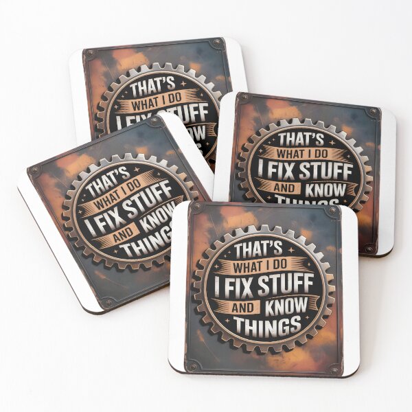 Item preview, Gear Frame Fix Stuff Quote – Vintage Engineering Design designed and sold by CalmDownZone ⭐️⭐️⭐️⭐️⭐️.