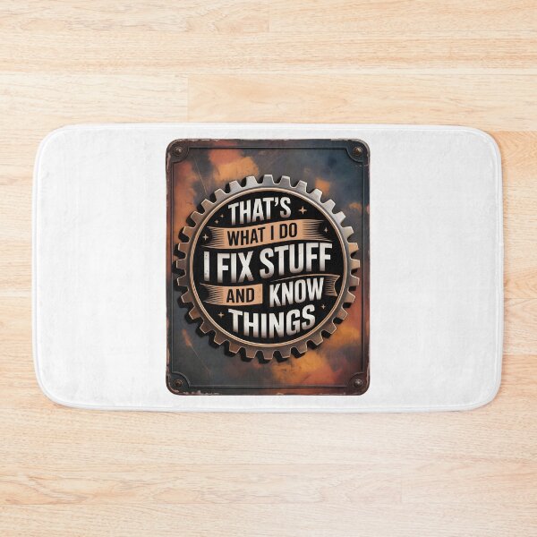 Item preview, Gear Frame Fix Stuff Quote – Vintage Engineering Design designed and sold by CalmDownZone ⭐️⭐️⭐️⭐️⭐️.