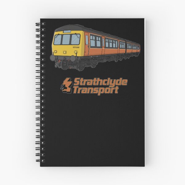 Item preview, Retro Scottish Train | Glasgow Strathclyde Railway Design designed and sold by Loom on the Loch.