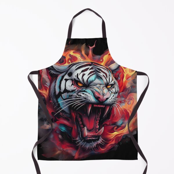 Item preview, Blazing Fury of the White Tiger designed and sold by Daagath.
