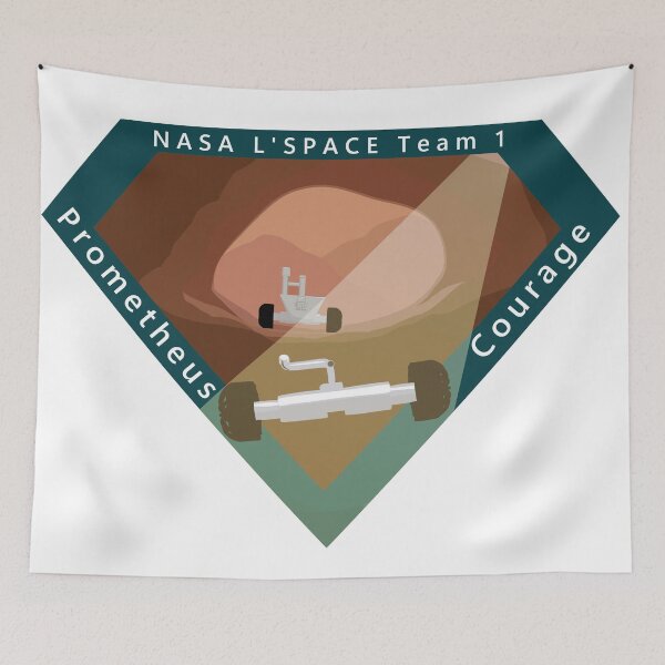 Item preview, Prometheus/Courage Mission Teal designed and sold by 1000dogs.
